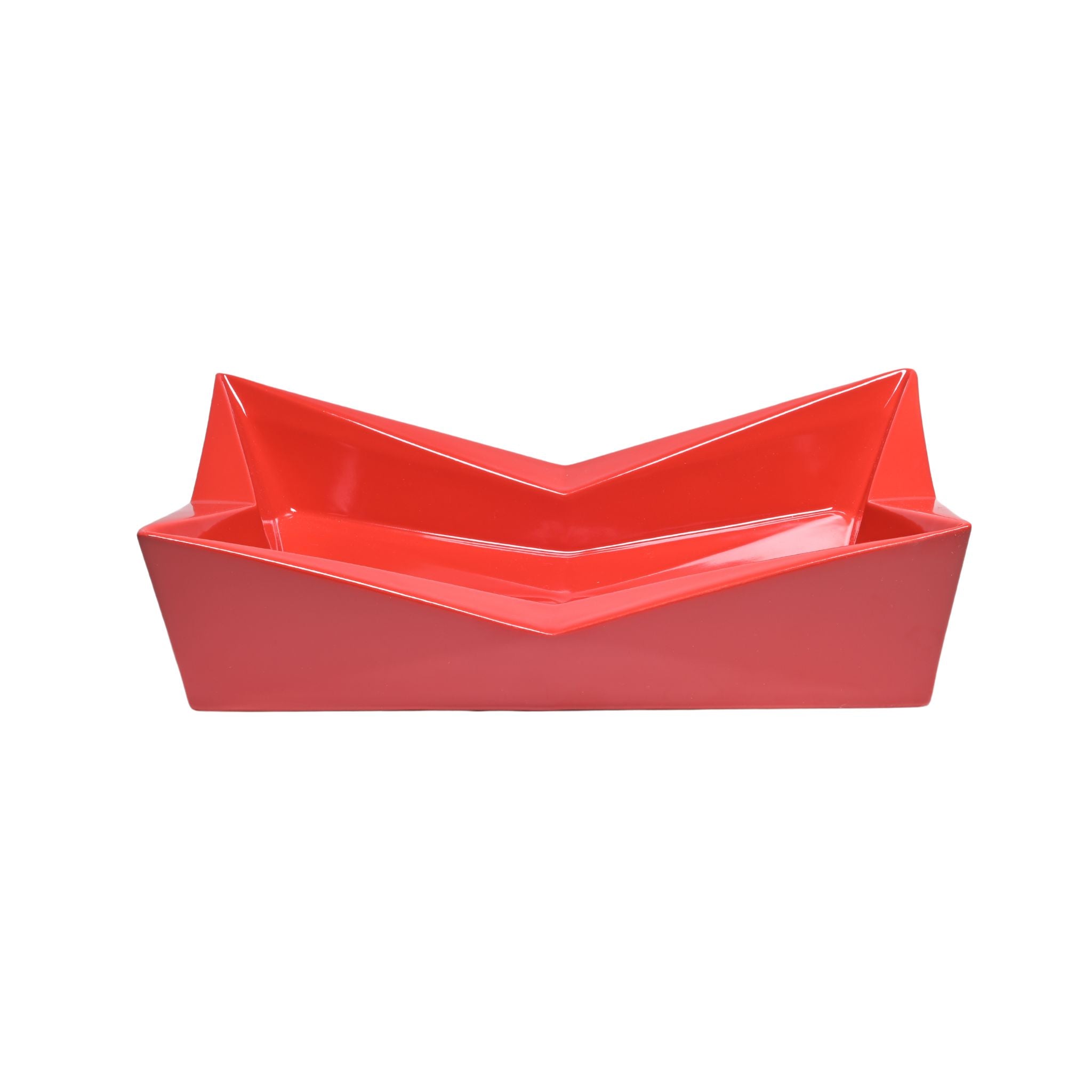 Schale Fly in Rot