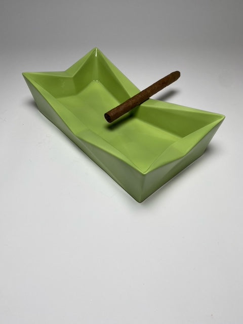 Aschenbecher Fly in Grün