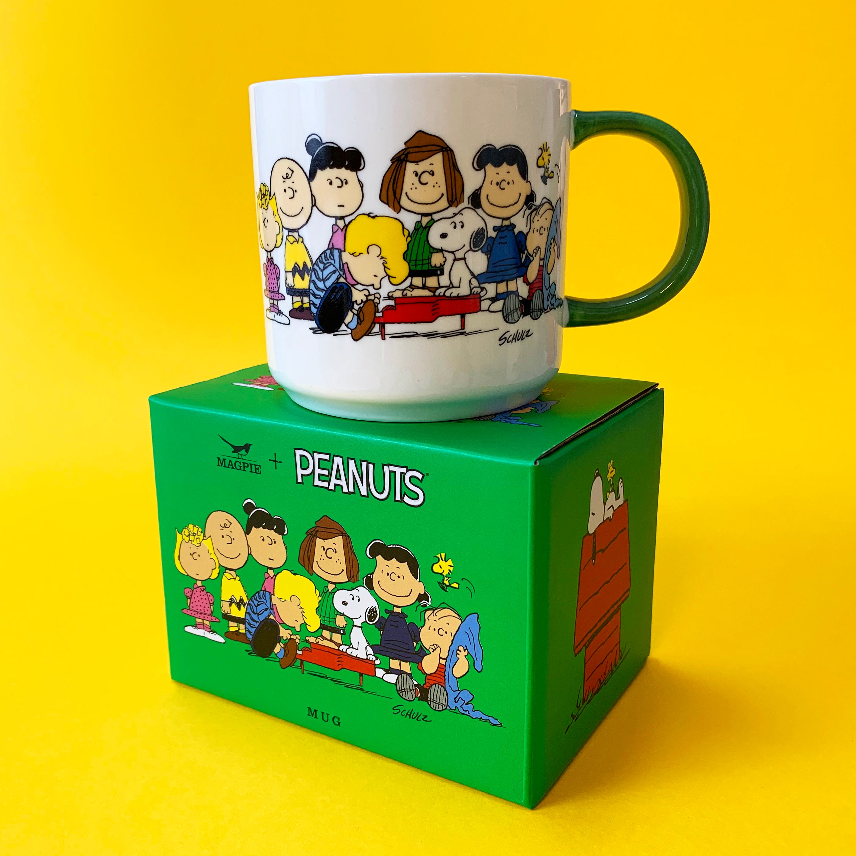 Peanuts Gang & House Mug / Kaffe- und Teebecher