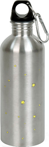 Der Kleine Prinz Designs mit funkelnden Sternen auf Edelstah