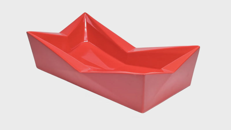 Rote Schale Fly für Obst und Früchte