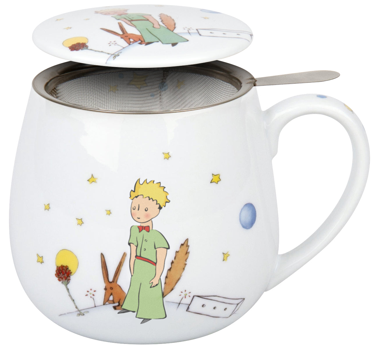 Tea for You Porzellan-Set Der Kleine Prinz mit Sternen-Motiv von Könitz